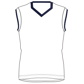 Moldes de confeccion para DAMA Remeras Camiseta deportiva 9451